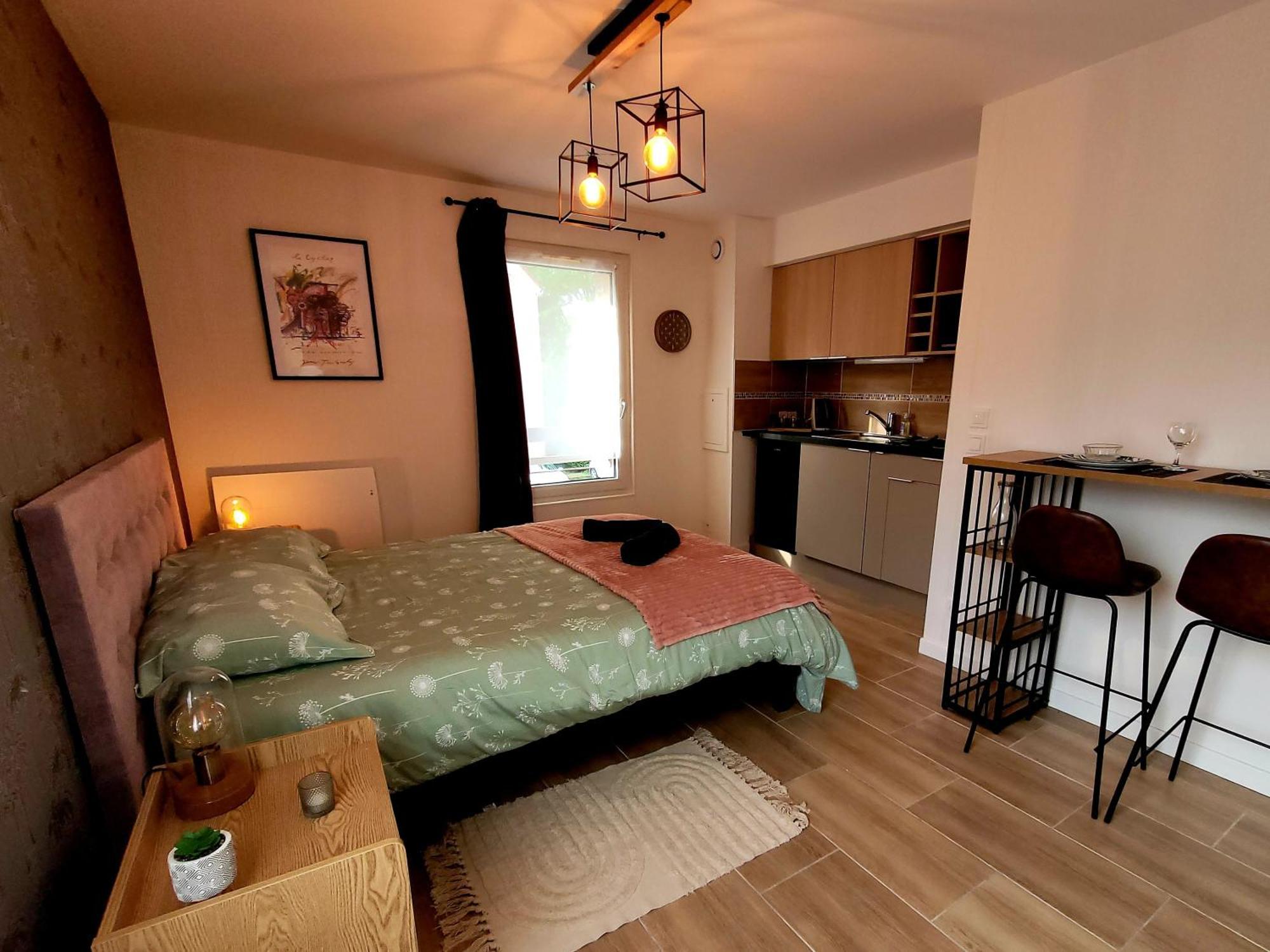 L' Ecrin De Jade Apartamento Melun Quarto foto